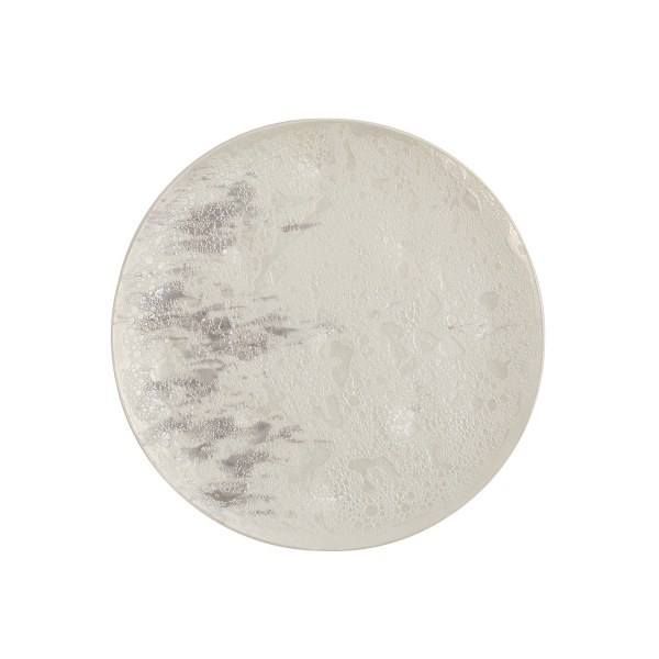ラスター白泡朧銀丸ストレッチプレート（M）