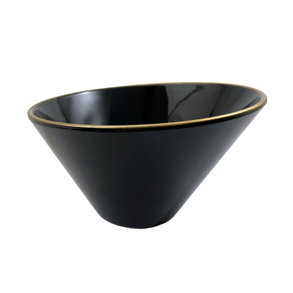 耐なごみ盛器黒天金（内段