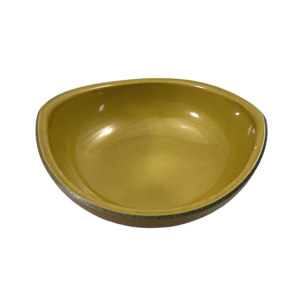 黄金塗木の葉皿