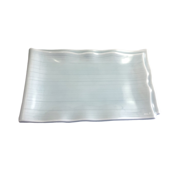 青白磁千代紙焼物皿