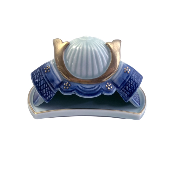 染錦半月かぶと蓋珍味