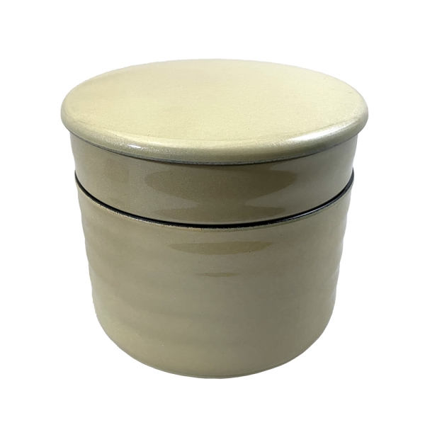 利休2段飯器（中皿付）雲流塗